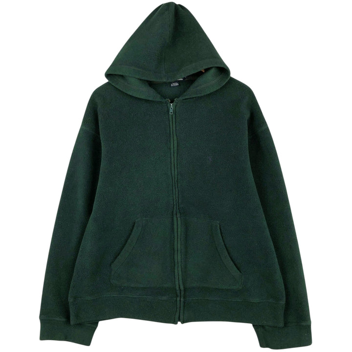Ralph Lauren POLO by Ralph Lauren Fleece Full-Zip Hoodie, Men's Size L (approx.) polyester Green type dark green Vintage Second Hand