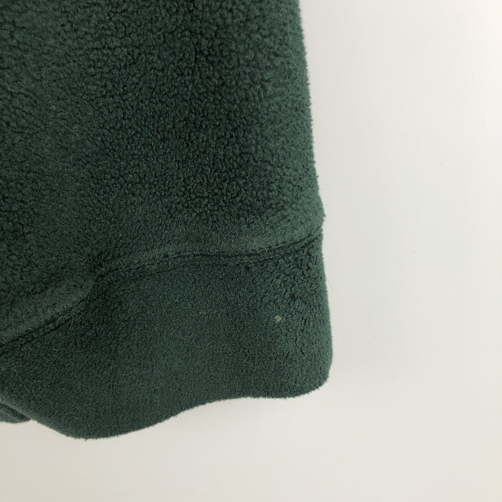 Ralph Lauren POLO by Ralph Lauren Fleece Full-Zip Hoodie, Men's Size L (approx.) polyester Green type dark green Vintage Second Hand