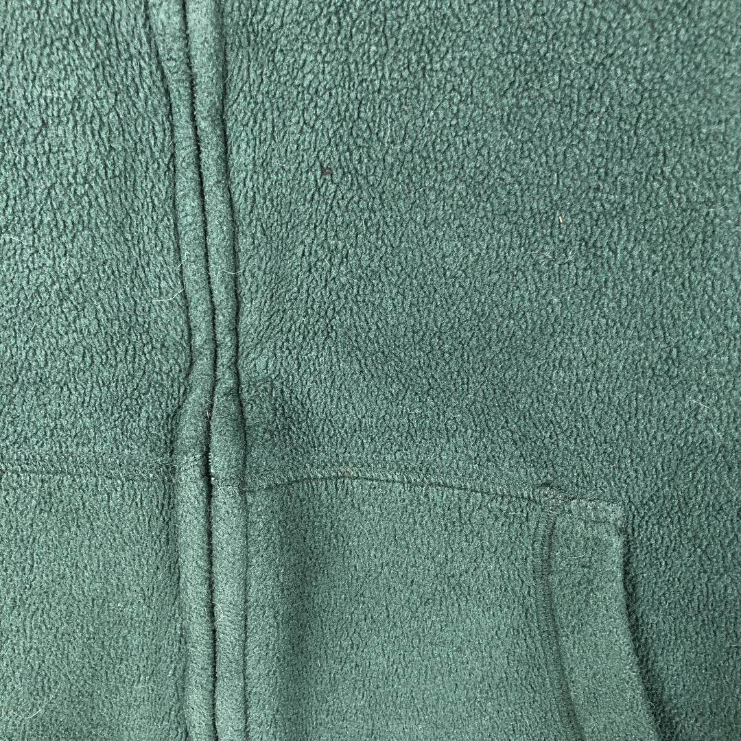 Ralph Lauren POLO by Ralph Lauren Fleece Full-Zip Hoodie, Men's Size L (approx.) polyester Green type dark green Vintage Second Hand