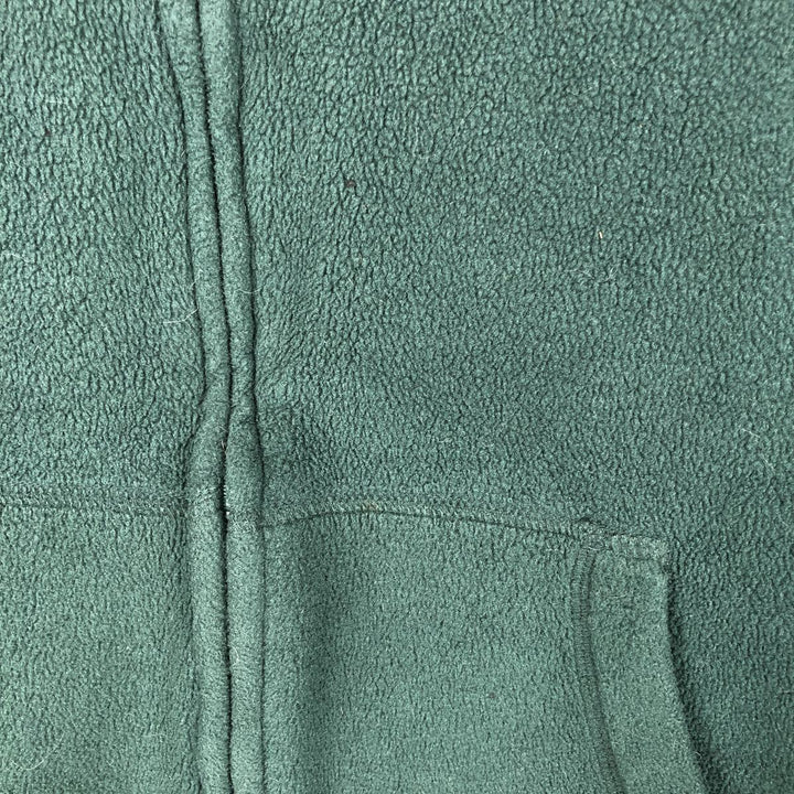 Ralph Lauren POLO by Ralph Lauren Fleece Full-Zip Hoodie, Men's Size L (approx.) polyester Green type dark green Vintage Second Hand