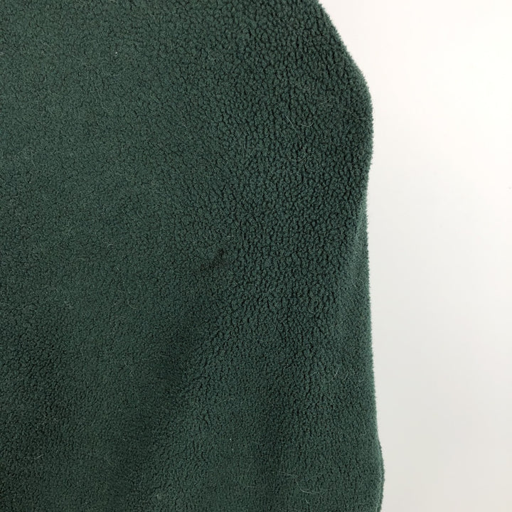Ralph Lauren POLO by Ralph Lauren Fleece Full-Zip Hoodie, Men's Size L (approx.) polyester Green type dark green Vintage Second Hand
