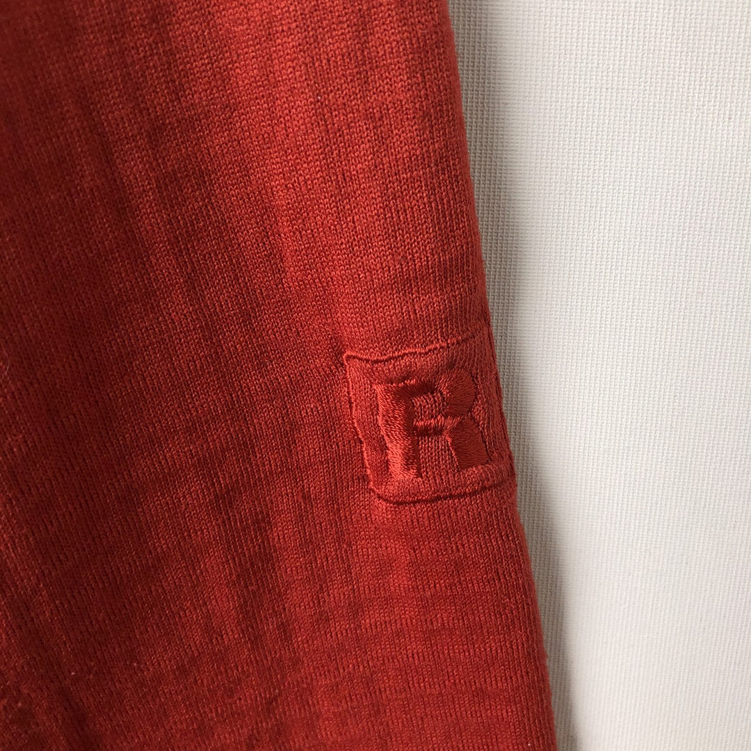2000s- Patagonia R1 Flash Pullover 40102SP Half-Zip Fleece Pullover, Made in USA, Men's XL equivalent. polyester red type reddish brown Vintage Second Hand