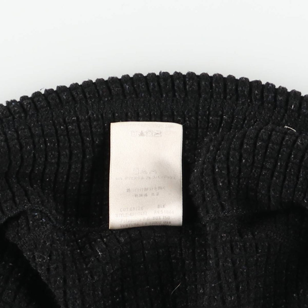 2000'S Patagonia R1 Flash Pullover 40104S7 Half-Zip Fleece Pullover, Made in USA, Men's Size L (approx.) polyester black type Vintage Second Hand