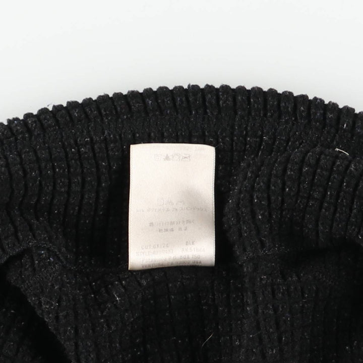 2000'S Patagonia R1 Flash Pullover 40104S7 Half-Zip Fleece Pullover, Made in USA, Men's Size L (approx.) polyester black type Vintage Second Hand