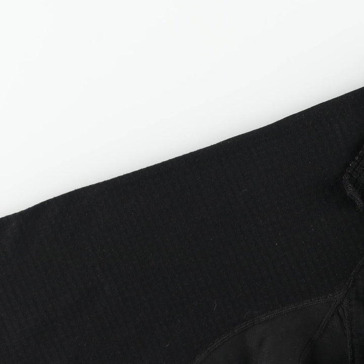 2000'S Patagonia R1 Flash Pullover 40104S7 Half-Zip Fleece Pullover, Made in USA, Men's Size L (approx.) polyester black type Vintage Second Hand