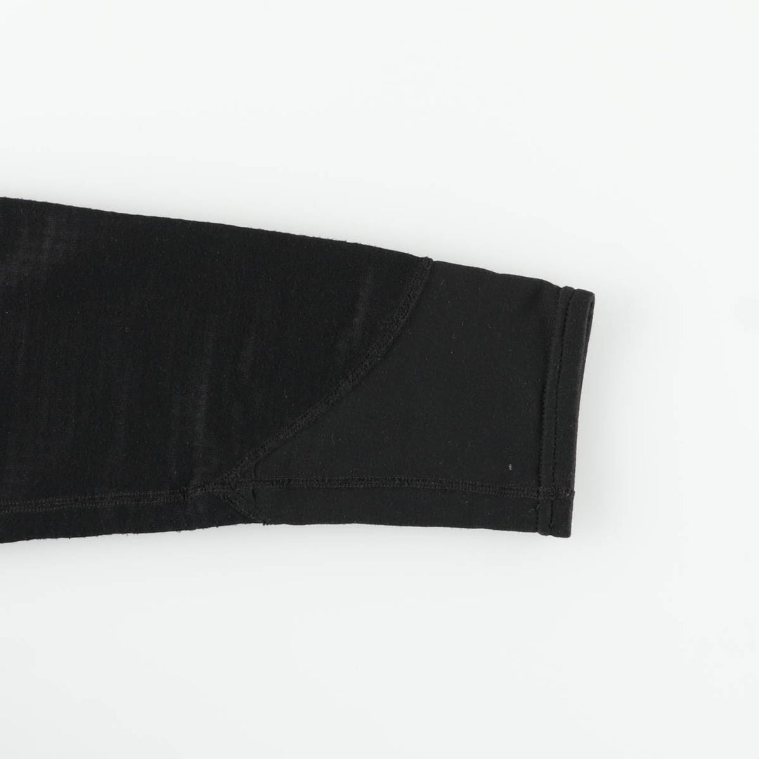 2000'S Patagonia R1 Flash Pullover 40104S7 Half-Zip Fleece Pullover, Made in USA, Men's Size L (approx.) polyester black type Vintage Second Hand