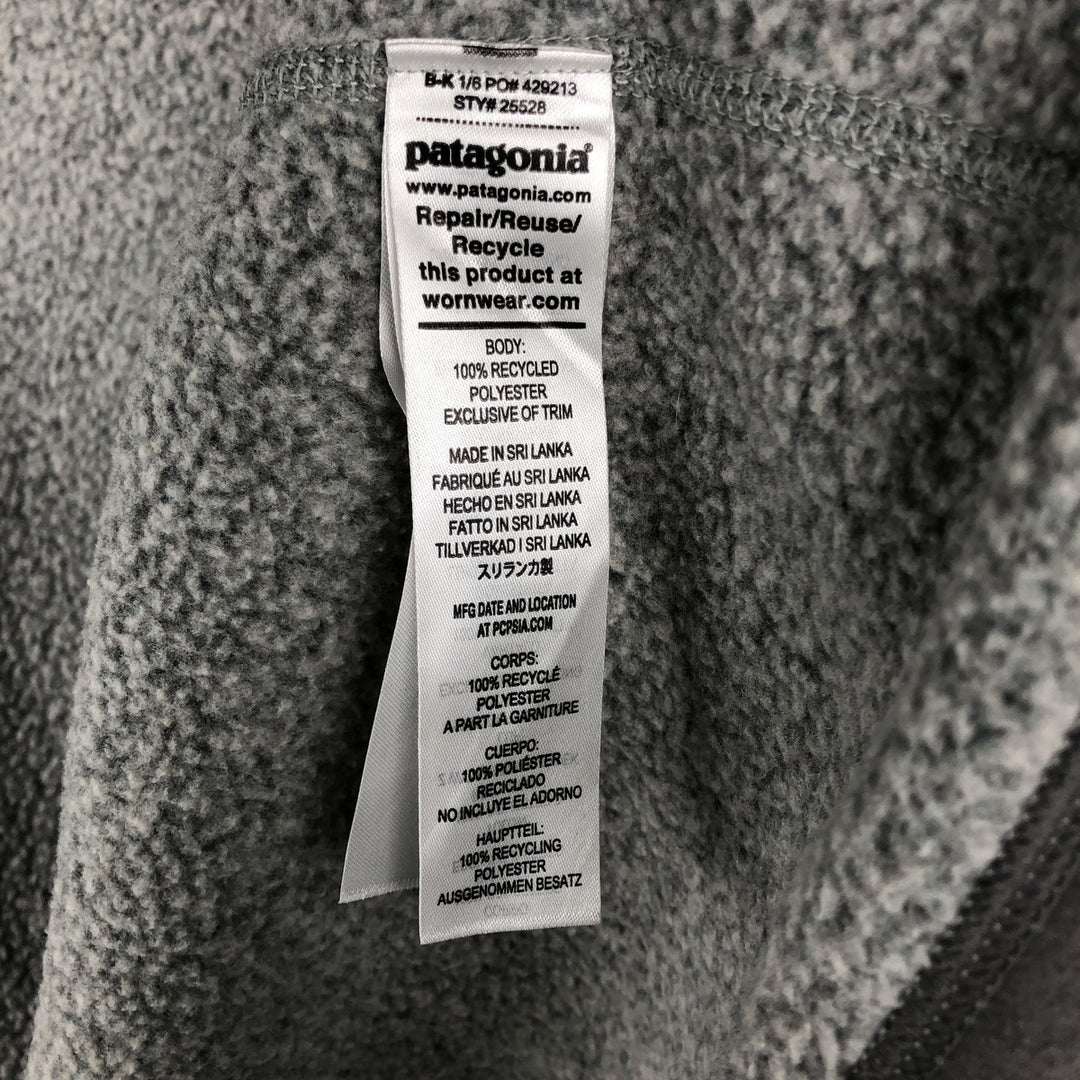 Patagonia Better Sweater Jacket 25528FA22 (Amazon advertising fleece jacket, men's size M equivalent) recycled polyester gray type Vintage Second Hand