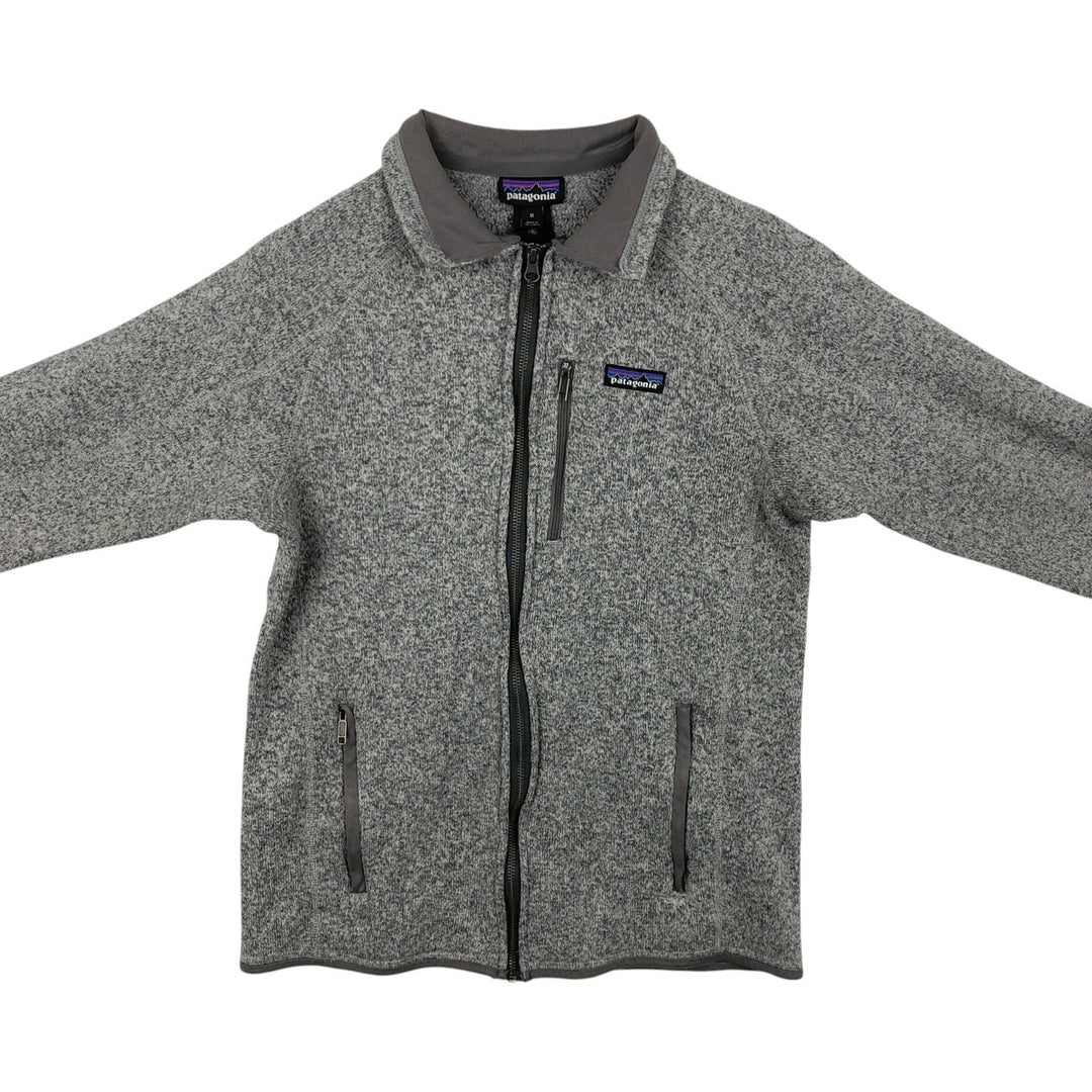 Patagonia Better Sweater Jacket 25527SP19 Fleece Jacket, Men's Size Medium polyester gray type Vintage Second Hand