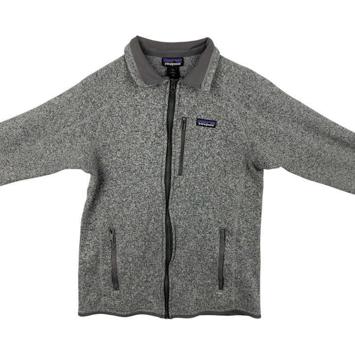 Patagonia Better Sweater Jacket 25527SP19 Fleece Jacket, Men's Size Medium polyester gray type Vintage Second Hand