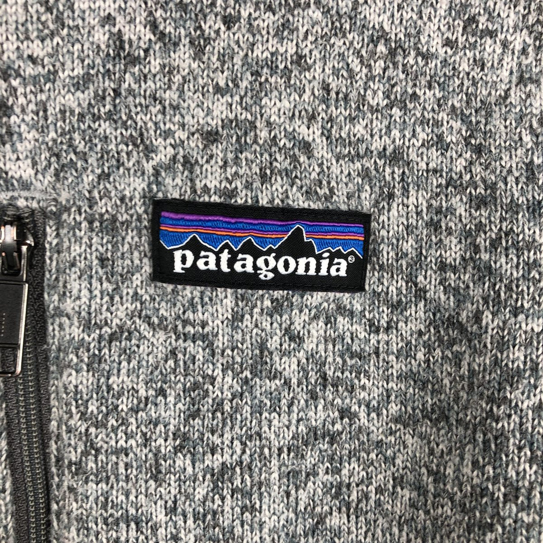 Patagonia Better Sweater Jacket 25527SP19 Fleece Jacket, Men's Size Medium polyester gray type Vintage Second Hand
