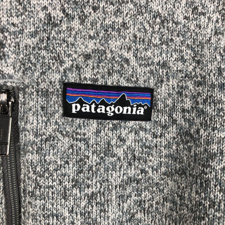 Patagonia Better Sweater Jacket 25527SP19 Fleece Jacket, Men's Size Medium polyester gray type Vintage Second Hand