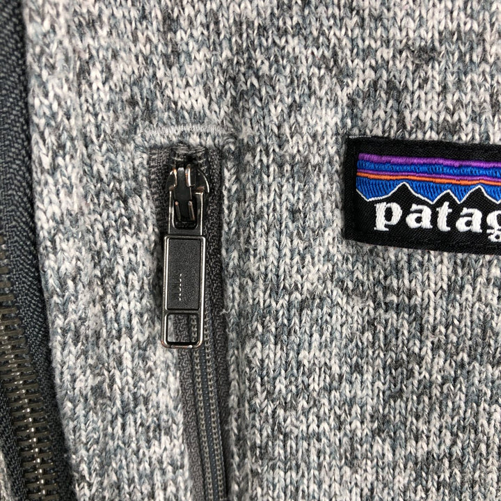 Patagonia Better Sweater Jacket 25527SP19 Fleece Jacket, Men's Size Medium polyester gray type Vintage Second Hand