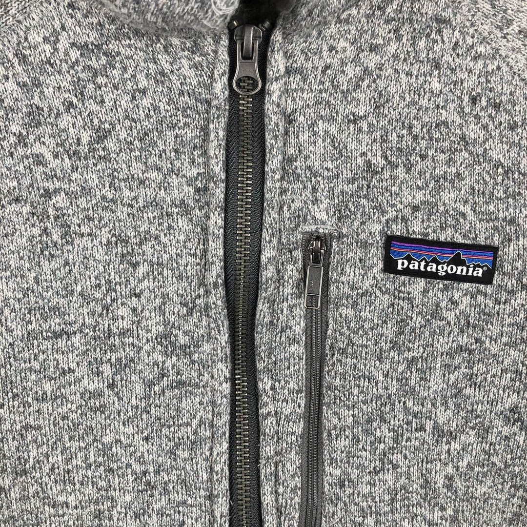 Patagonia Better Sweater Jacket 25527SP19 Fleece Jacket, Men's Size Medium polyester gray type Vintage Second Hand