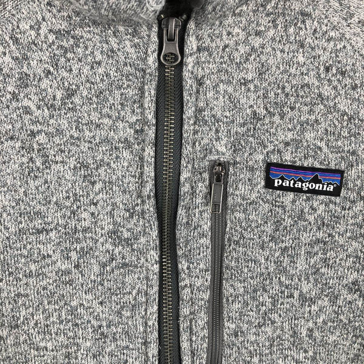 Patagonia Better Sweater Jacket 25527SP19 Fleece Jacket, Men's Size Medium polyester gray type Vintage Second Hand