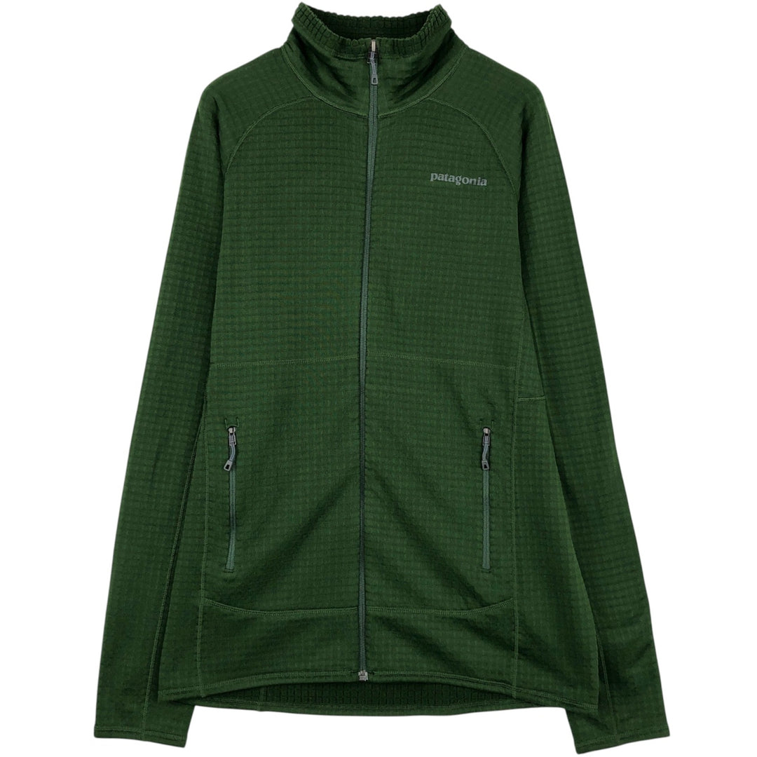 Patagonia Regulator R1 40128FA17 Fleece Jacket, Men's Size M (approx.) polyester green type Vintage Second Hand