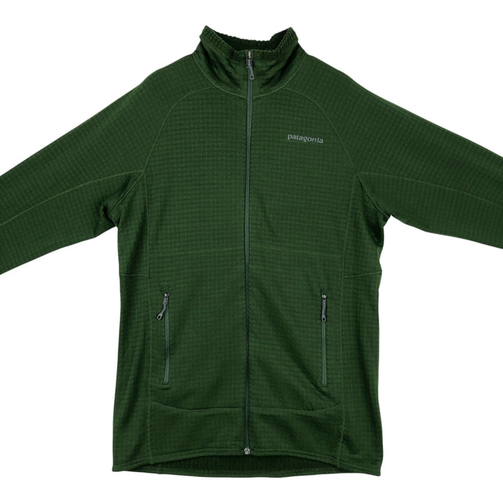 Patagonia Regulator R1 40128FA17 Fleece Jacket, Men's Size M (approx.) polyester green type Vintage Second Hand