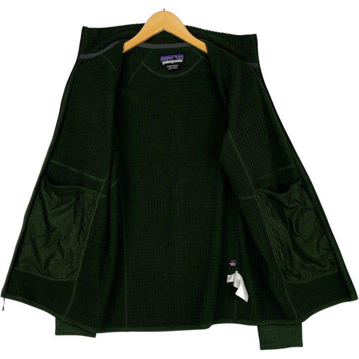 Patagonia Regulator R1 40128FA17 Fleece Jacket, Men's Size M (approx.) polyester green type Vintage Second Hand