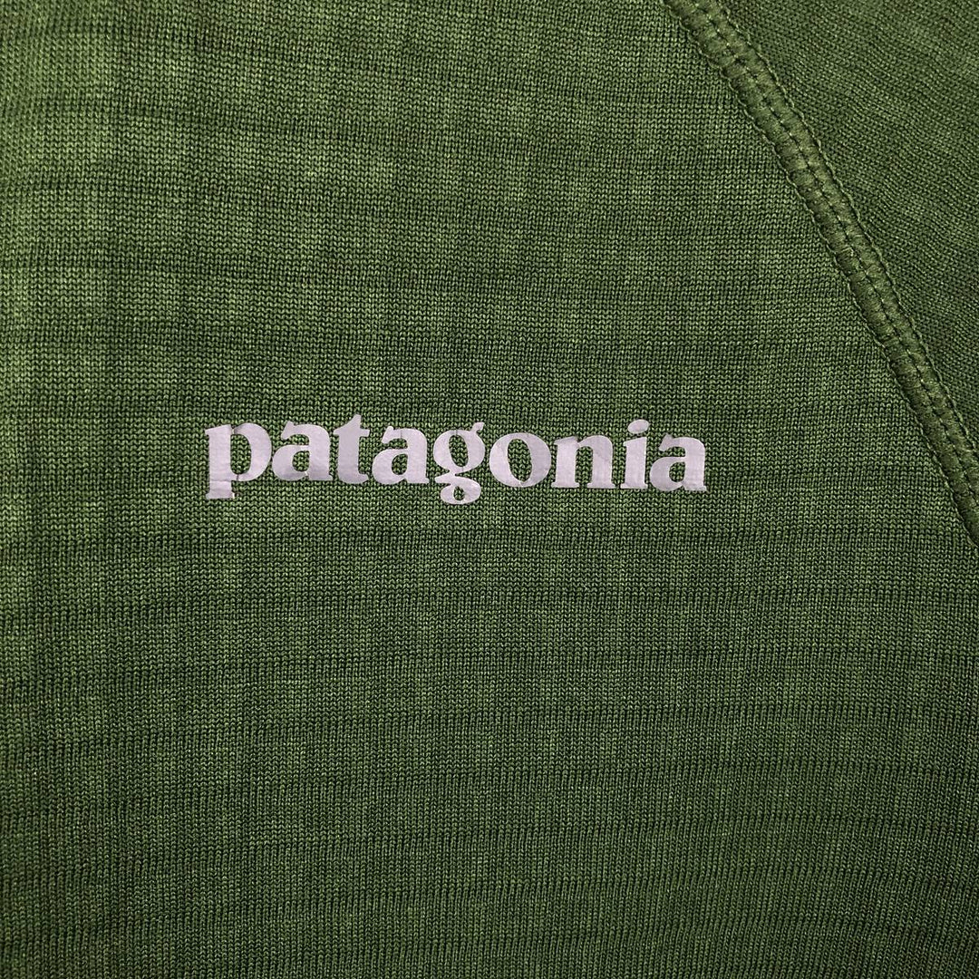 Patagonia Regulator R1 40128FA17 Fleece Jacket, Men's Size M (approx.) polyester green type Vintage Second Hand
