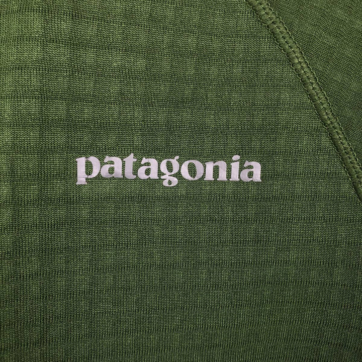 Patagonia Regulator R1 40128FA17 Fleece Jacket, Men's Size M (approx.) polyester green type Vintage Second Hand