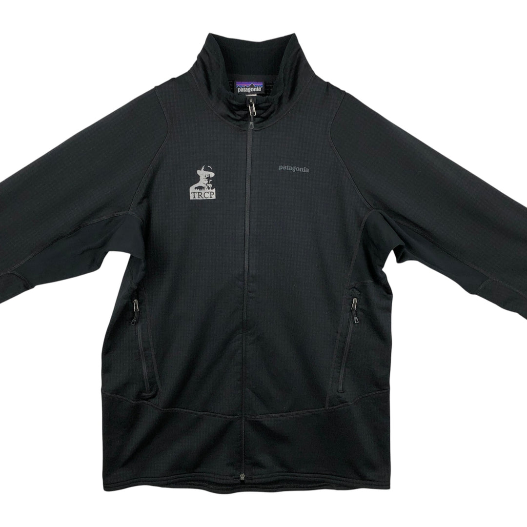 Patagonia Regulator R1 40127FA14 Fleece Jacket, Men's Size L (approx.) polyester black type Vintage Second Hand