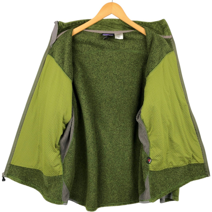 90s-00'S Patagonia Regulator R2 25132FA Fleece Jacket, Made in USA, Men's XL equivalent. polyester green type yellow green Vintage Second Hand