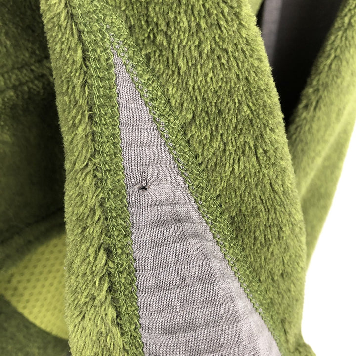 90s-00'S Patagonia Regulator R2 25132FA Fleece Jacket, Made in USA, Men's XL equivalent. polyester green type yellow green Vintage Second Hand