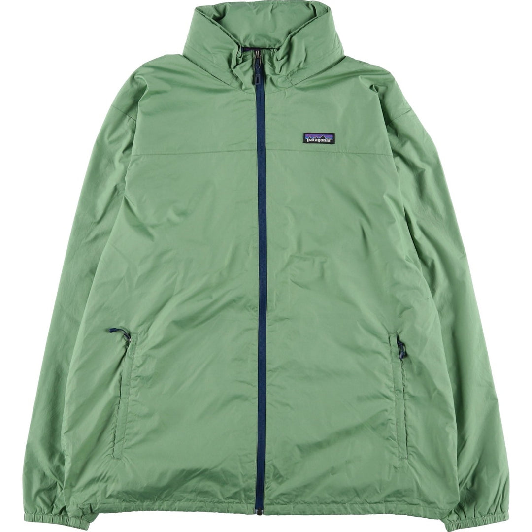 Patagonia Light & Variable Jacket 27237SP19 Mountain Jacket Shell Jacket Men's XL equivalent recycled polyester Khaki type sage green Vintage Second Hand