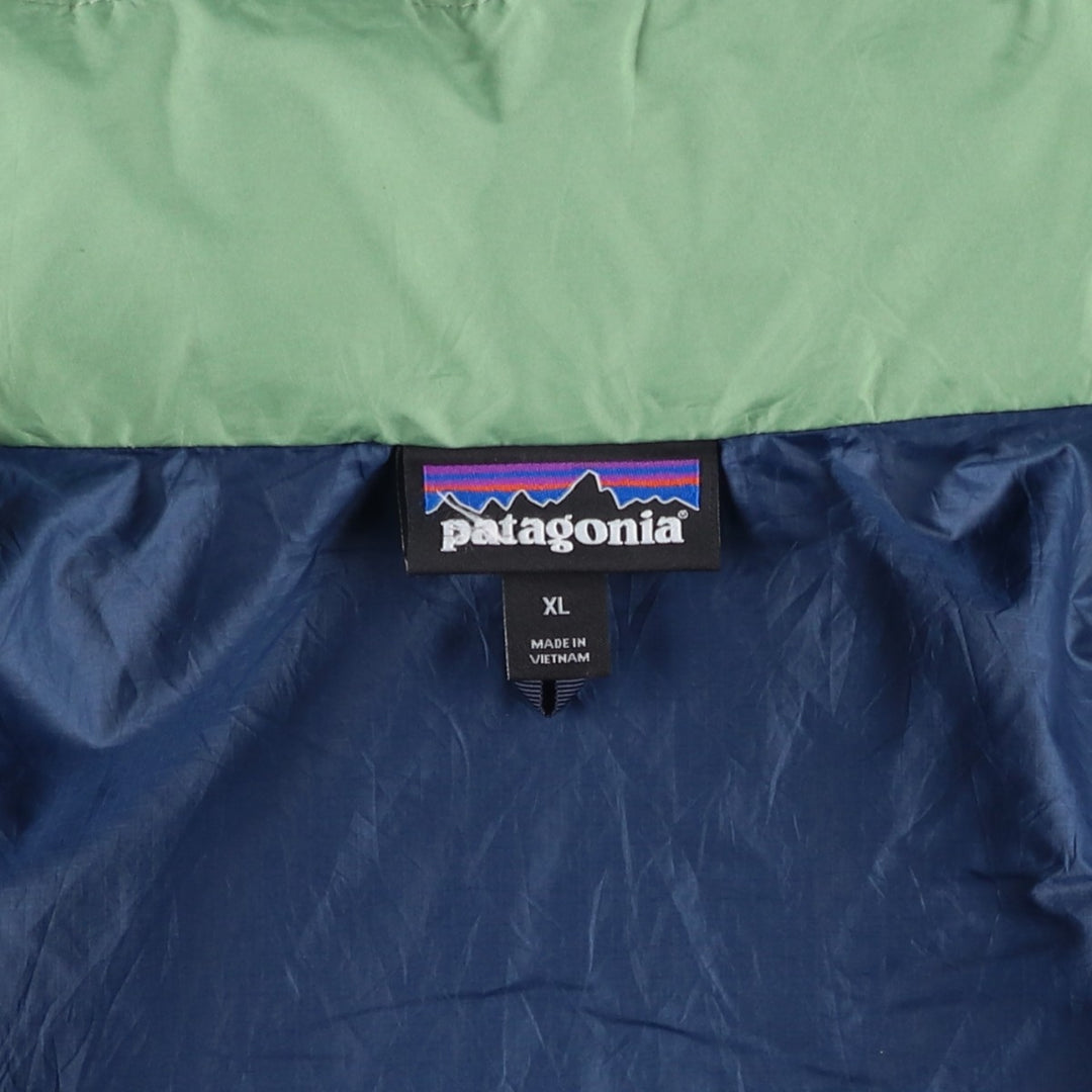 Patagonia Light & Variable Jacket 27237SP19 Mountain Jacket Shell Jacket Men's XL equivalent recycled polyester Khaki type sage green Vintage Second Hand