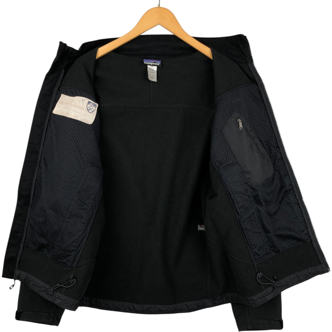 Patagonia Az Jacket 83390SP12 PENN University of Pennsylvania College Softshell Jacket Men's Size L polyester black type Vintage Second Hand