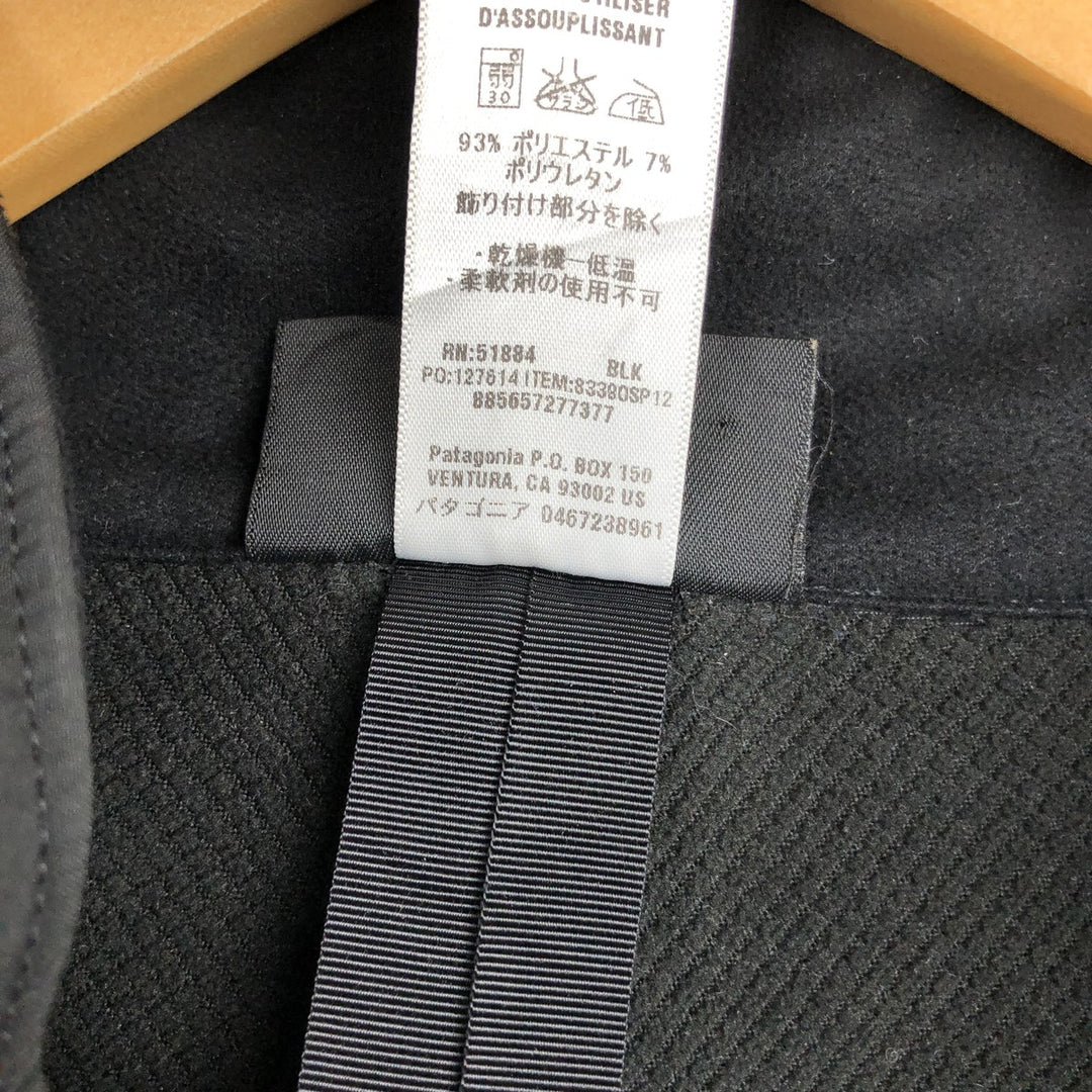Patagonia Az Jacket 83390SP12 PENN University of Pennsylvania College Softshell Jacket Men's Size L polyester black type Vintage Second Hand