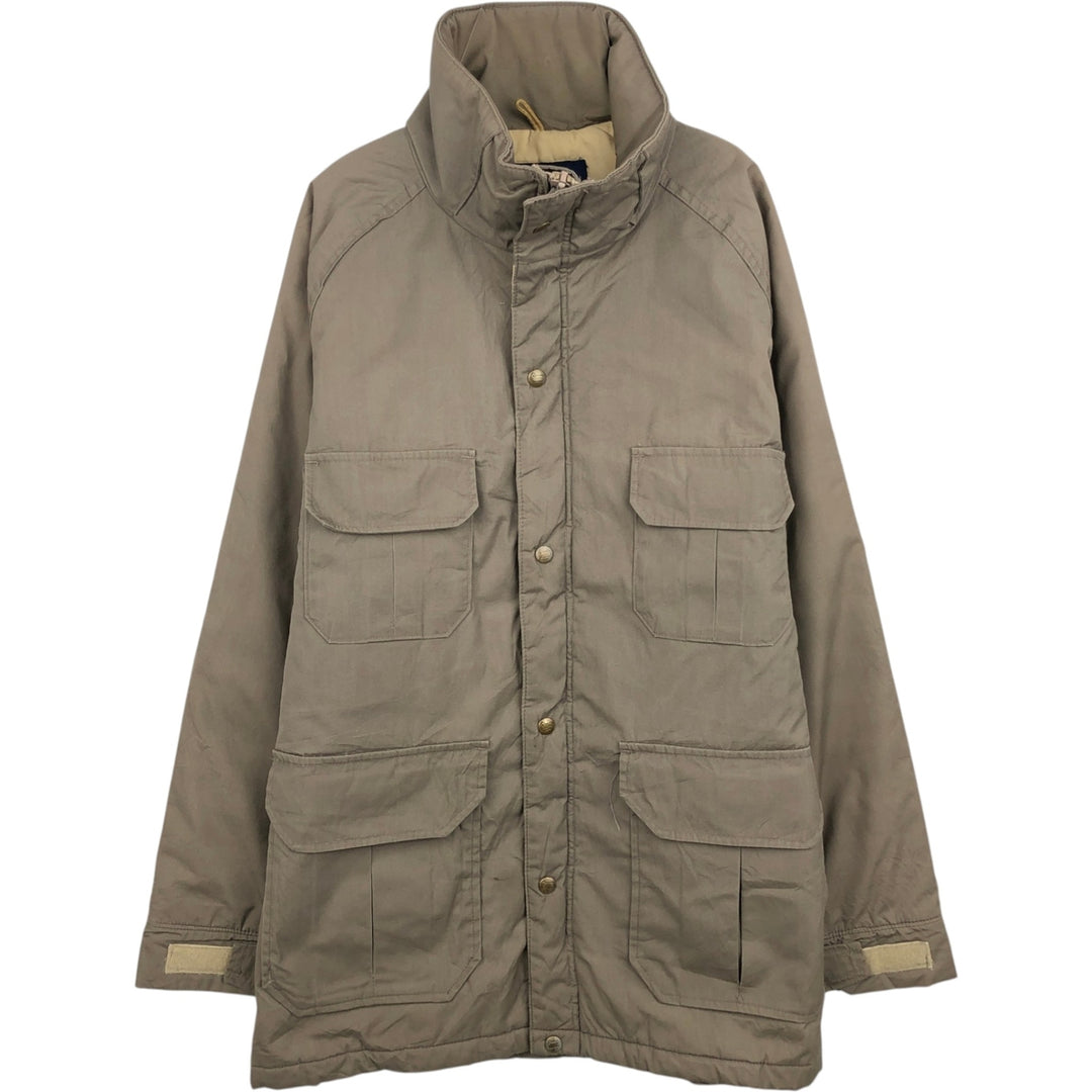Vintage 1980'S Woolrich padded mountain jacket, shell jacket, and puffer jacket, made in the USA, size M, men's. polyester Beige type Vintage Second Hand