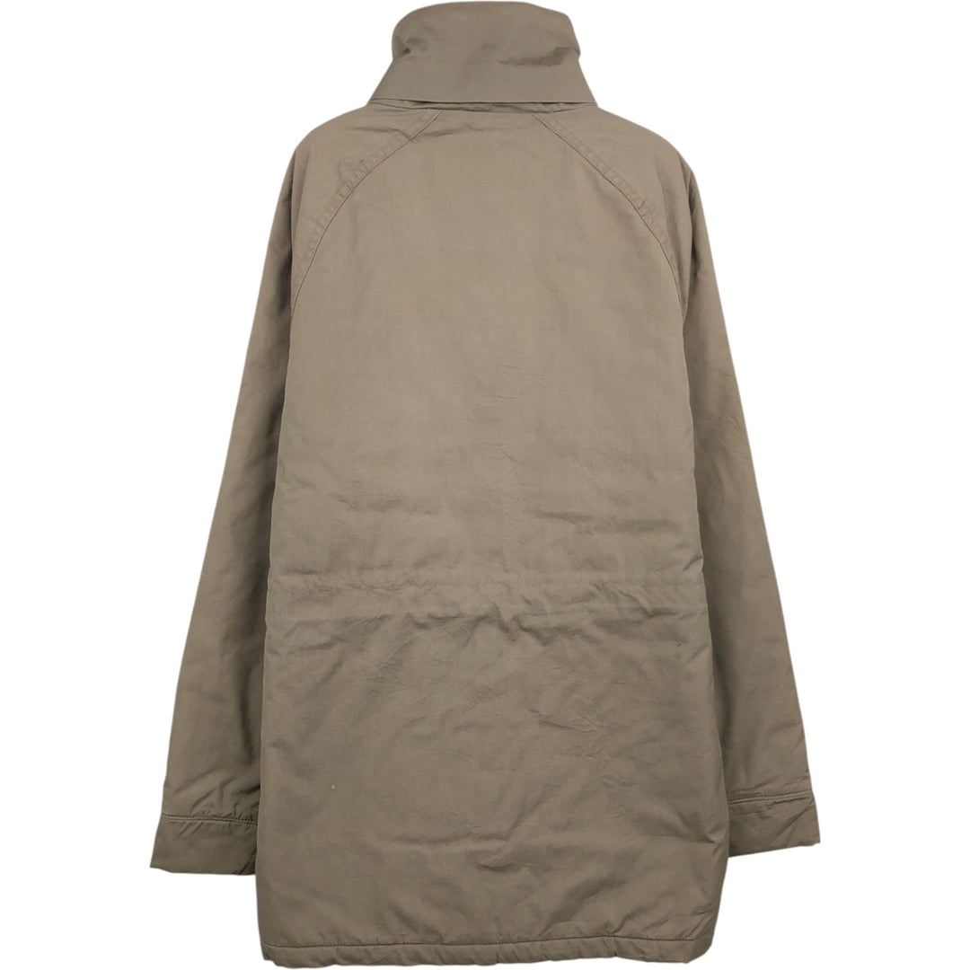 Vintage 1980'S Woolrich padded mountain jacket, shell jacket, and puffer jacket, made in the USA, size M, men's. polyester Beige type Vintage Second Hand