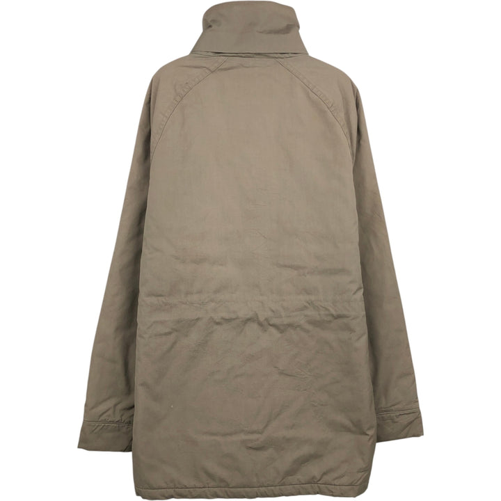 Vintage 1980'S Woolrich padded mountain jacket, shell jacket, and puffer jacket, made in the USA, size M, men's. polyester Beige type Vintage Second Hand