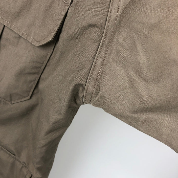Vintage 1980'S Woolrich padded mountain jacket, shell jacket, and puffer jacket, made in the USA, size M, men's. polyester Beige type Vintage Second Hand