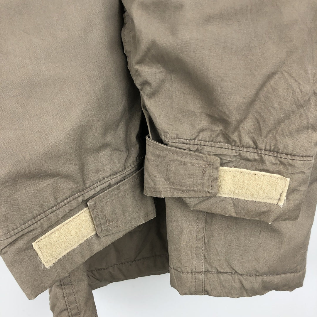 Vintage 1980'S Woolrich padded mountain jacket, shell jacket, and puffer jacket, made in the USA, size M, men's. polyester Beige type Vintage Second Hand