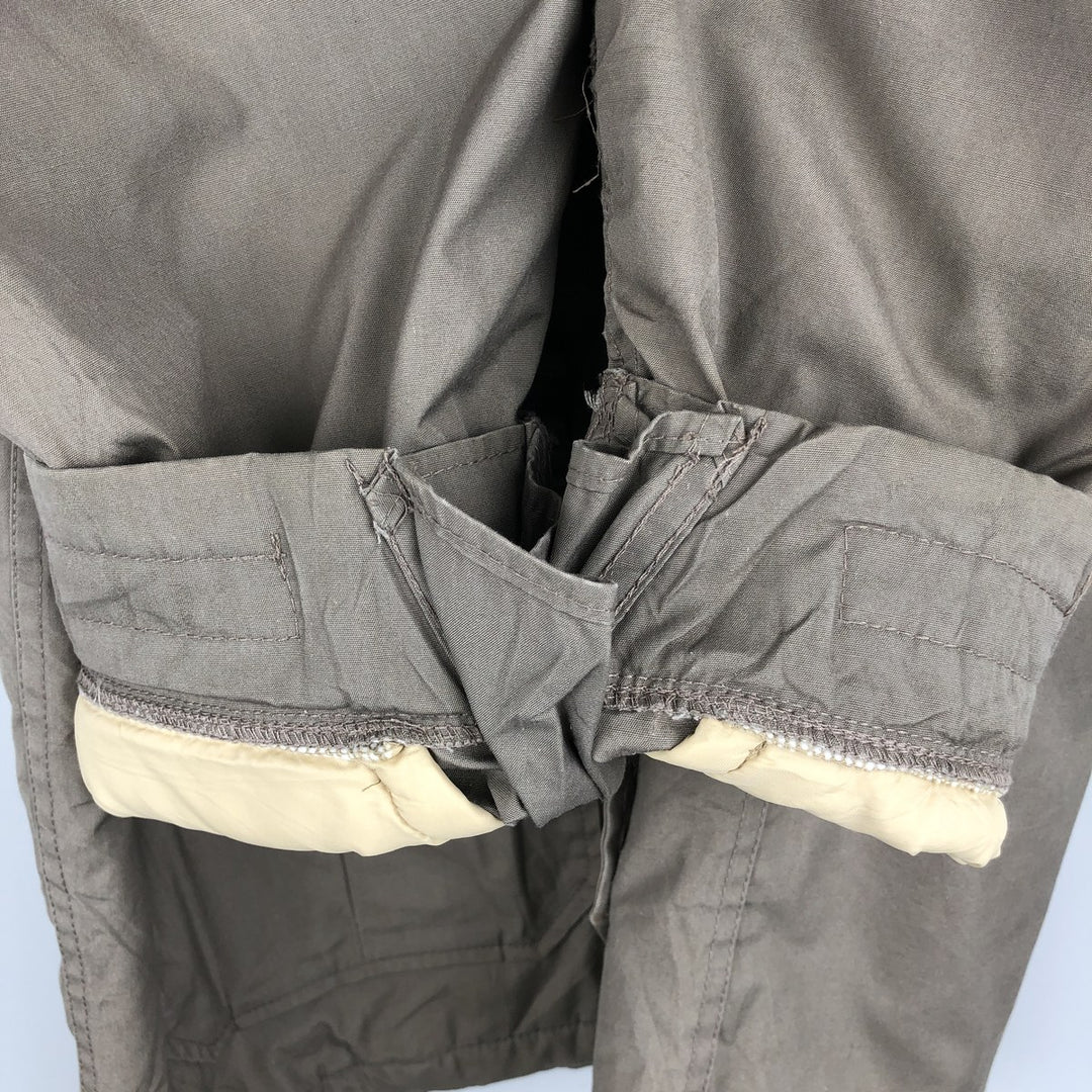 Vintage 1980'S Woolrich padded mountain jacket, shell jacket, and puffer jacket, made in the USA, size M, men's. polyester Beige type Vintage Second Hand