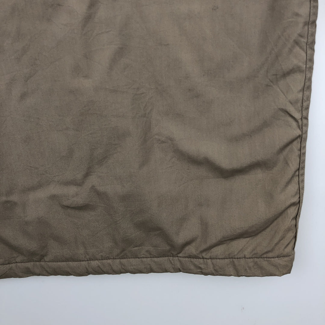 Vintage 1980'S Woolrich padded mountain jacket, shell jacket, and puffer jacket, made in the USA, size M, men's. polyester Beige type Vintage Second Hand