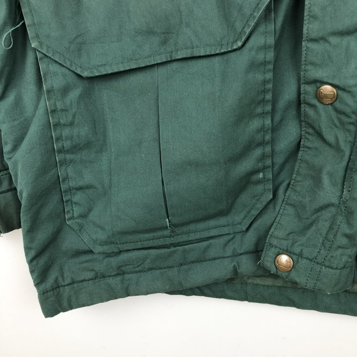 Vintage 1980'S Woolrich padded mountain jacket, shell jacket, and puffer jacket, made in the USA, size M, men's. polyester green type Vintage Second Hand