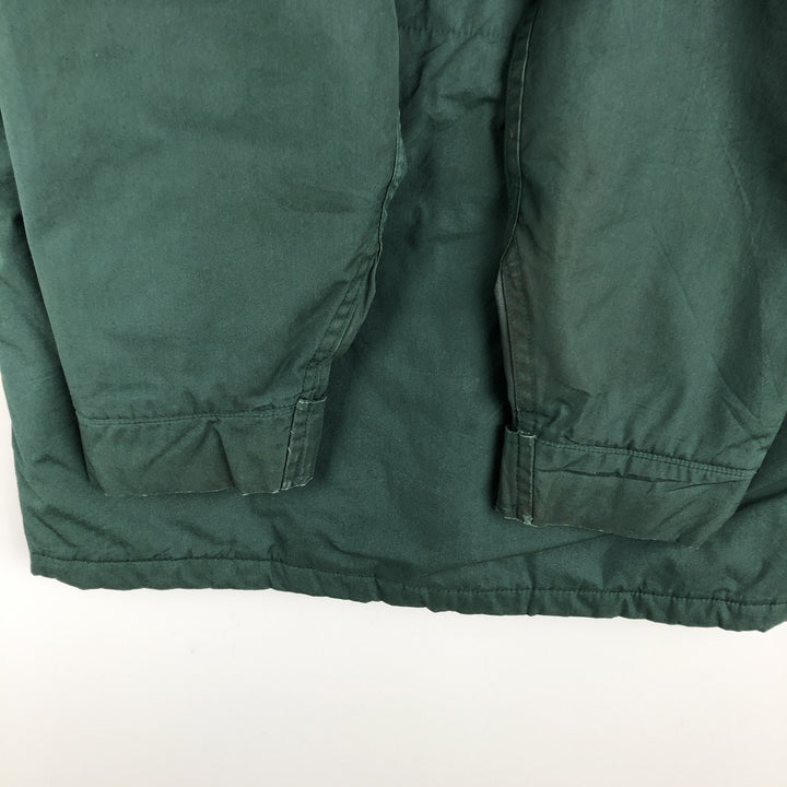Vintage 1980'S Woolrich padded mountain jacket, shell jacket, and puffer jacket, made in the USA, size M, men's. polyester green type Vintage Second Hand