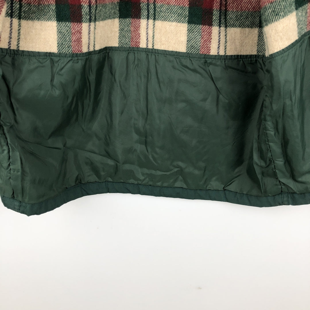 Vintage 1980'S Woolrich padded mountain jacket, shell jacket, and puffer jacket, made in the USA, size M, men's. polyester green type Vintage Second Hand