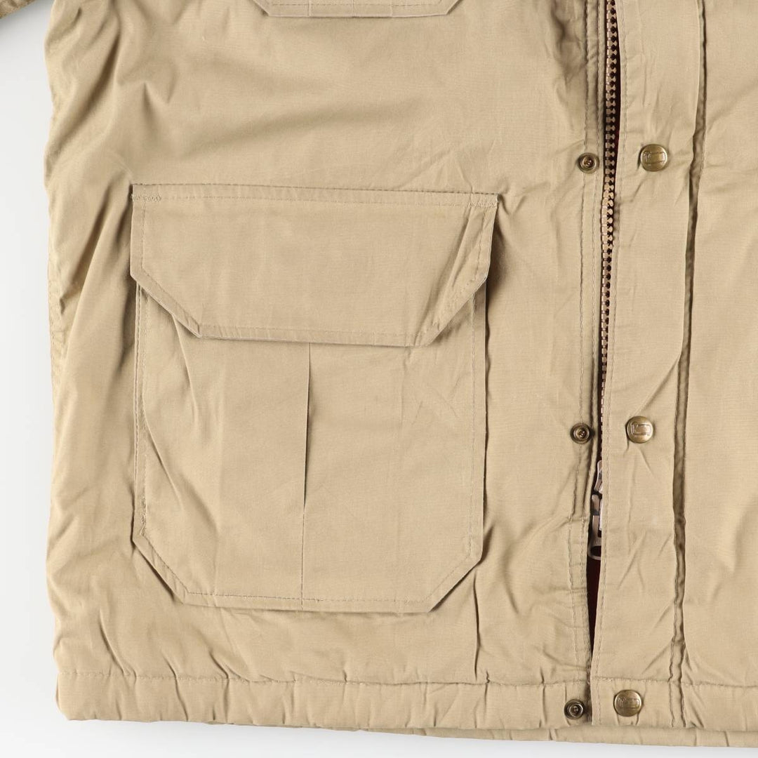 Vintage 1970'S Woolrich padded mountain jacket, shell jacket, puffer jacket, men's size XL unclear Beige type Vintage Second Hand