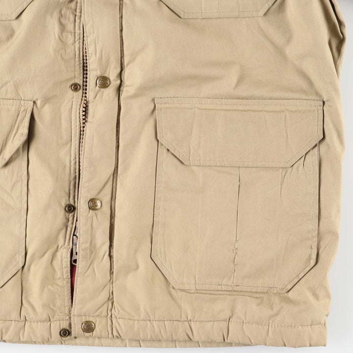 Vintage 1970'S Woolrich padded mountain jacket, shell jacket, puffer jacket, men's size XL unclear Beige type Vintage Second Hand