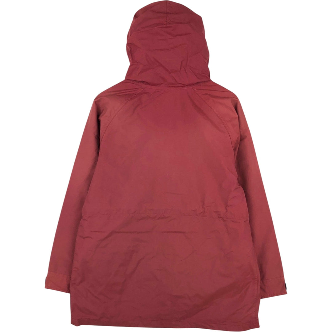 1980'S Woolrich Mountain Parka Shell Jacket, Made in USA, Men's Size L (approx.), Vintage Nylon burgundy type Vintage Second Hand