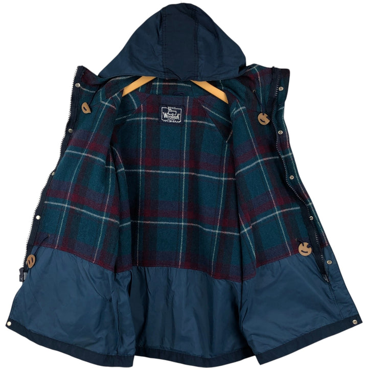 1980'S Woolrich Mountain Parka Shell Jacket, Women's Size XL (Equivalent), Vintage unclear navy blue type Vintage Second Hand