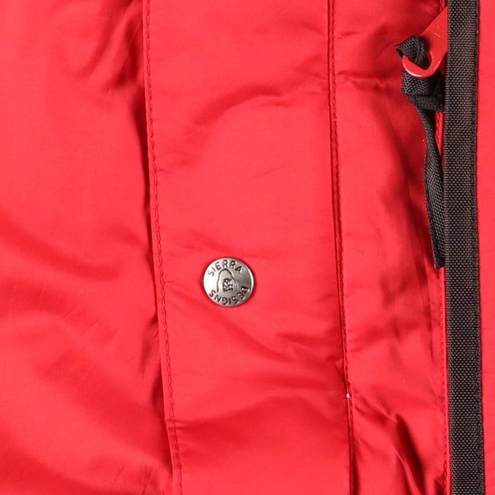 90'S Sierra Designs 3-Tree Tag Padded Mountain Parka Shell Jacket Puffer Jacket Men's Size M (approx.) Nylon red type Vintage Second Hand