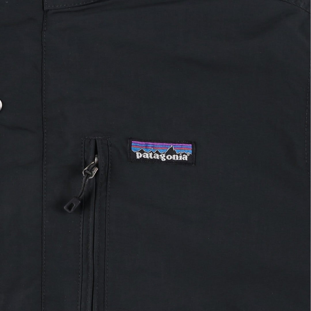 Patagonia Isthmus Parka 27020F12 Mountain Jacket, Shell Jacket, Men's Size Medium, Made in 2012 Nylon black type Vintage Second Hand