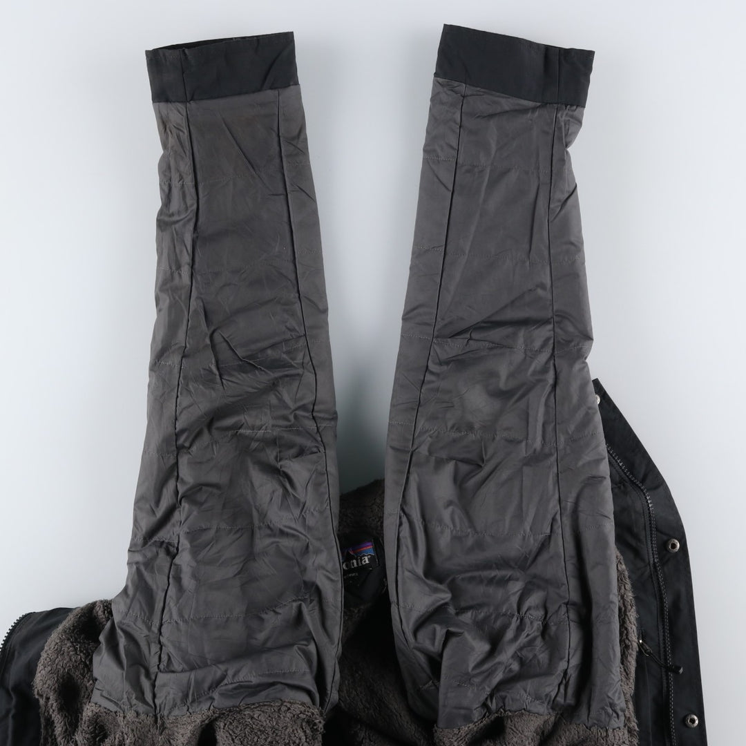 Patagonia Isthmus Parka 27020F12 Mountain Jacket, Shell Jacket, Men's Size Medium, Made in 2012 Nylon black type Vintage Second Hand