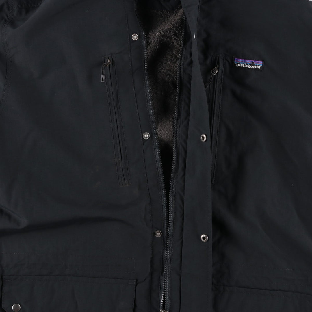 Patagonia Isthmus Parka 27020F12 Mountain Jacket, Shell Jacket, Men's Size Medium, Made in 2012 Nylon black type Vintage Second Hand