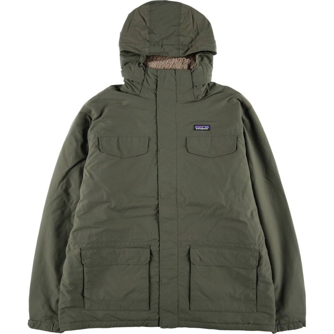 Patagonia Isthmus Parka 27021FA18 Nylon Parka Men's XXL equivalent Nylon Khaki type Vintage Second Hand
