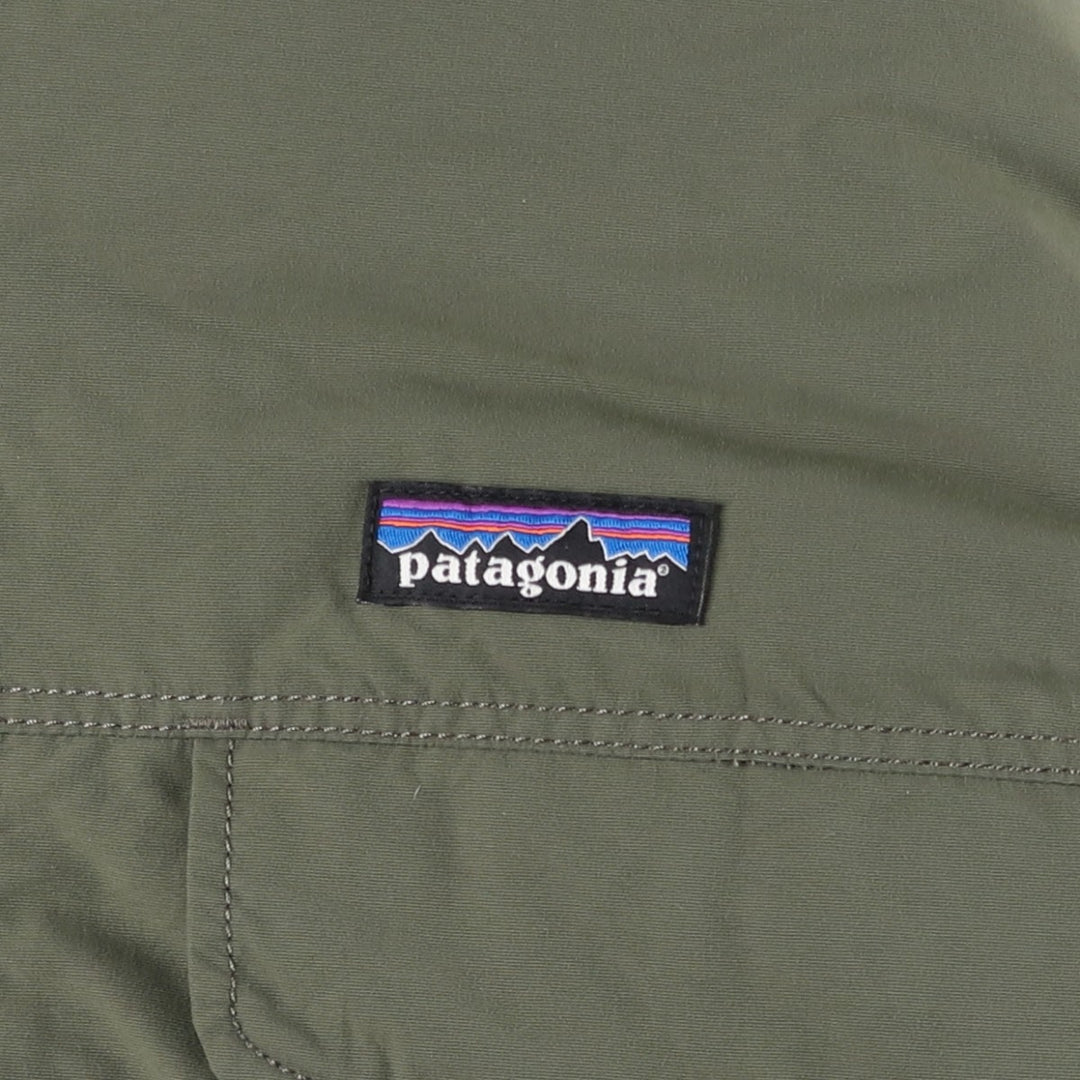 Patagonia Isthmus Parka 27021FA18 Nylon Parka Men's XXL equivalent Nylon Khaki type Vintage Second Hand